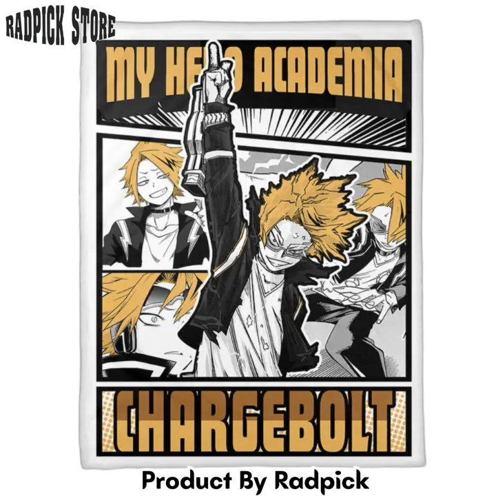 Chargebolt denki kaminari blanket custom anime  rp0151016
